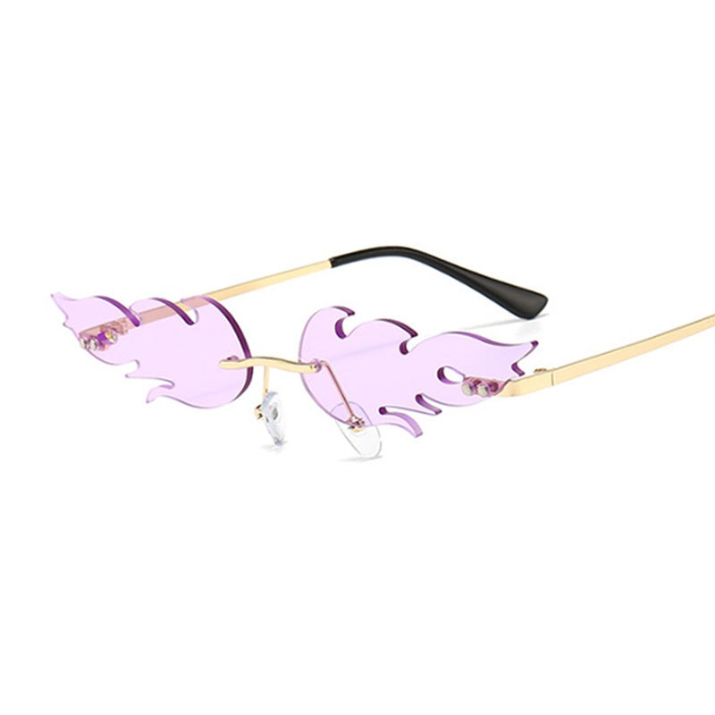 Lunette de soleil rose