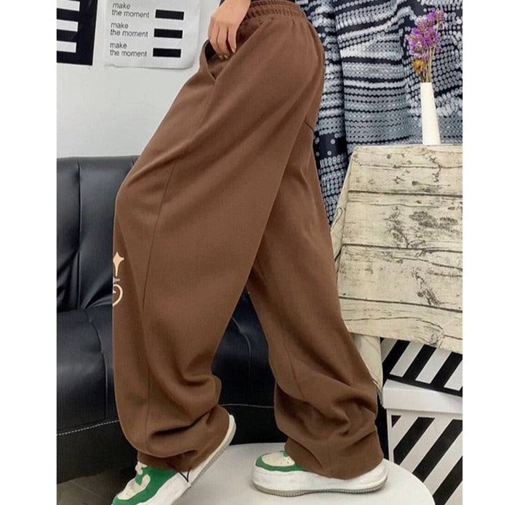 Brown track pant