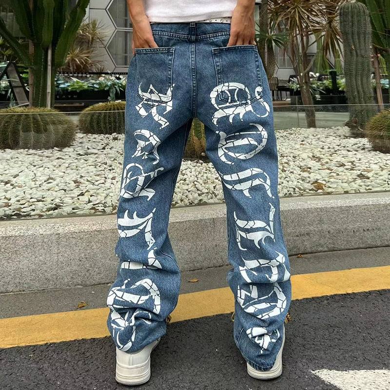 Pantalon large streetwear