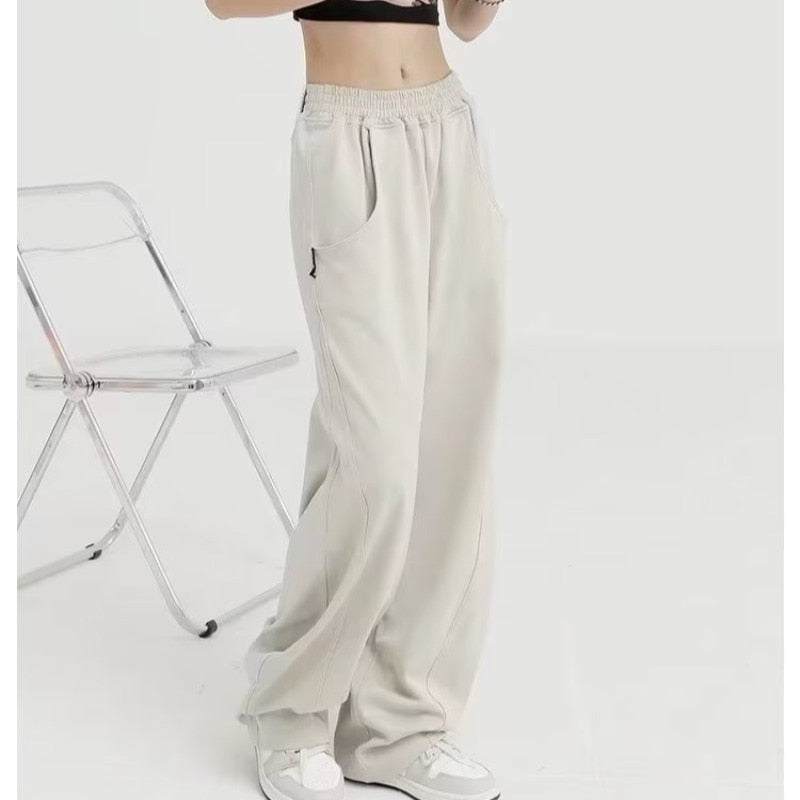 Beige track pant