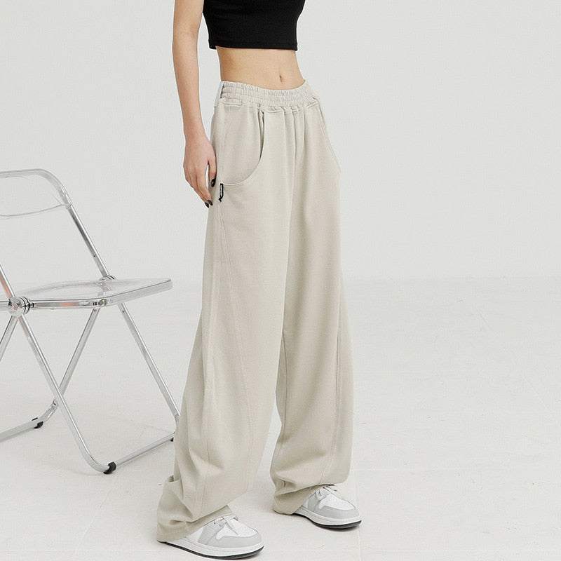 Beige track pant 